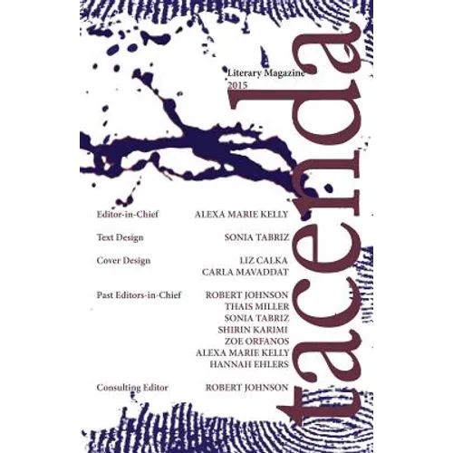 Tacenda Literary Magazine 2015 - Paperback