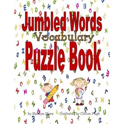 Jumbled Words Vocabulary Puzzle Book - Paperback