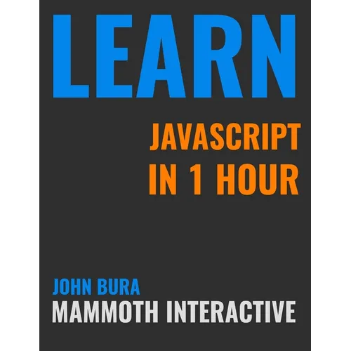 Learn Java Script In 1 Hour - Paperback