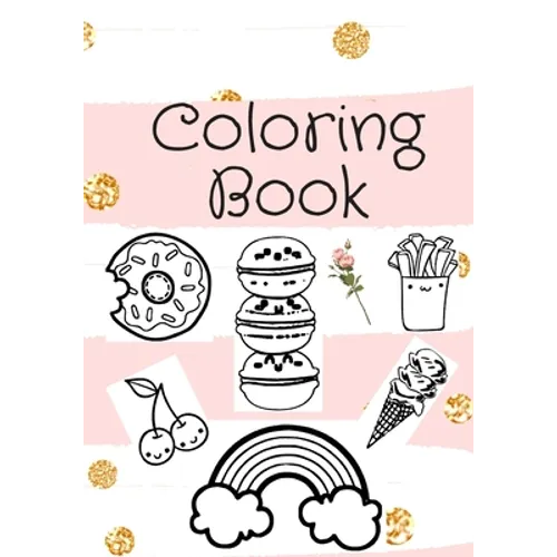 Coloring book: colouring book for girls, 40 colourings - Paperback