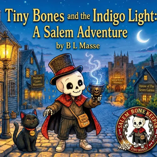 Tiny Bones and the Indigo Light: A Salem Adventure - Paperback