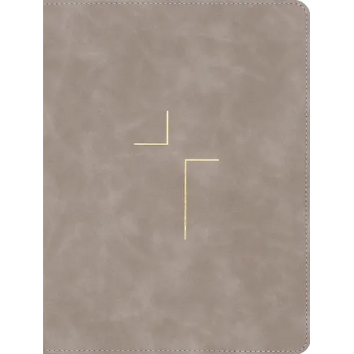 The Jesus Bible, ESV Edition, Leathersoft, Stone