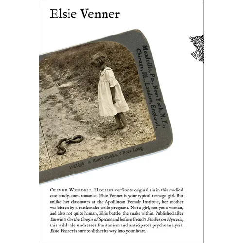 Elsie Venner - Paperback