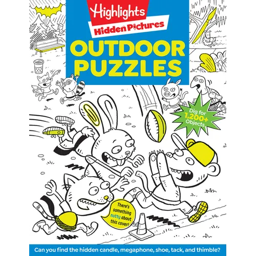 Outdoor Puzzles: Outdoor Activity Book Featuring Forests, Parks and More, Camping Game and Puzzle Book for Kids Ages 6-12