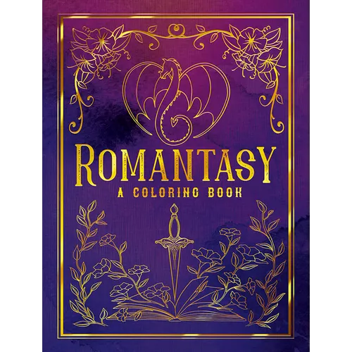 Romantasy: A Coloring Book - Paperback