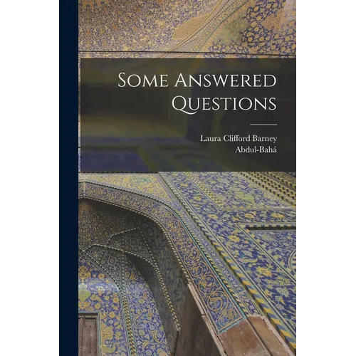Some Answered Questions - Paperback