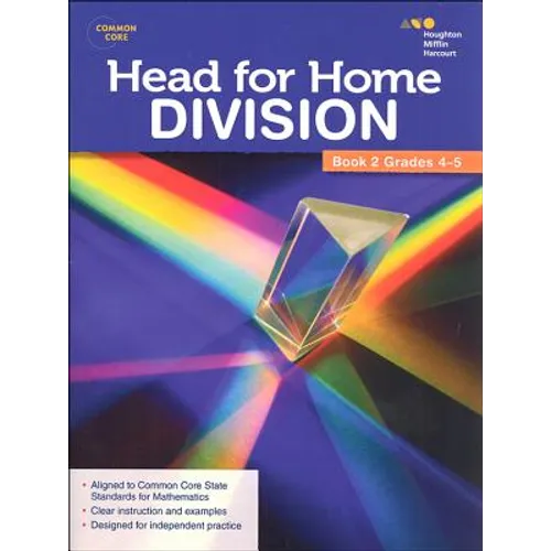 Head For Home Math Skills: Division, Book 2 - Paperback