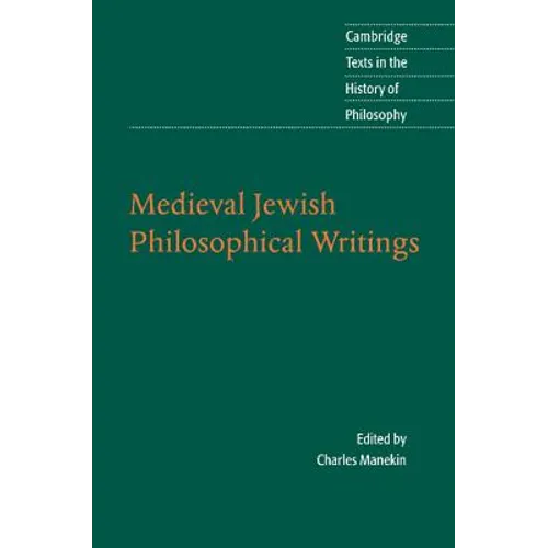 Medieval Jewish Philosophical Writings - Paperback