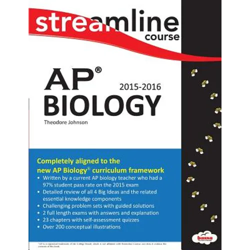 Streamline AP Biology: B&W print - Paperback