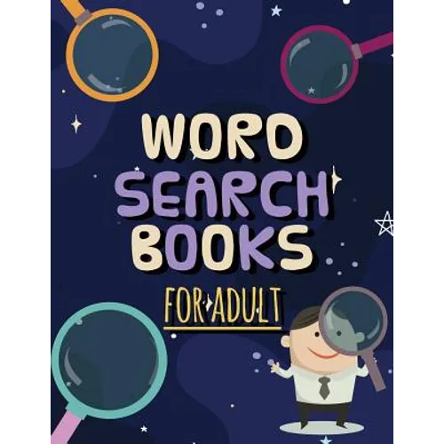 Word Search Books for Adult: Funny Word Search Puzzle Games, 8.5