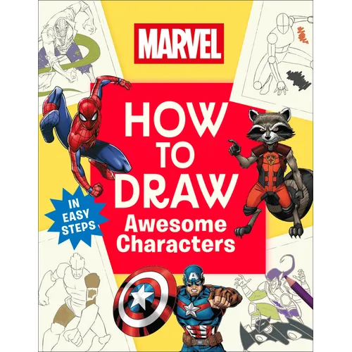 Marvel How to Draw Awesome Characters - Paperback