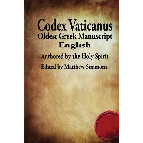 The Codex Vaticanus: New Testament-Oldest Manuscript (English) - Paperback
