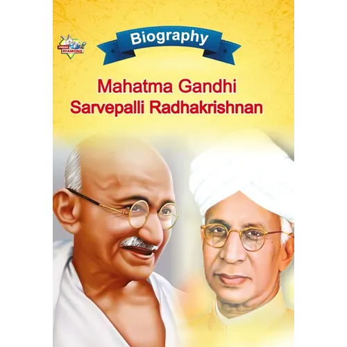 Biography of Mahatma Gandhi and Sarvapalli Radhakrishnan - Paperback