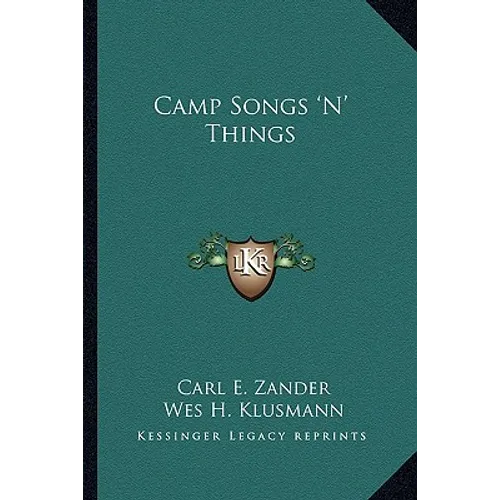 Camp Songs 'N' Things - Paperback