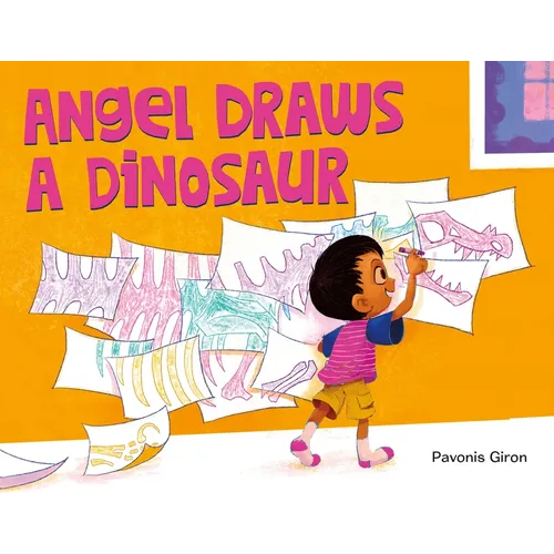 Angel Draws a Dinosaur - Hardcover