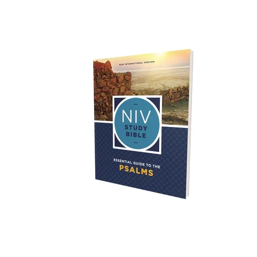 NIV Study Bible Essential Guide to the Psalms, Paperback, Red Letter, Comfort Print - Paperback
