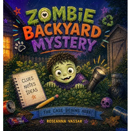 Zombie Backyard Mystery, The Case Begins Here! Clues Notes Ideas - Hardcover