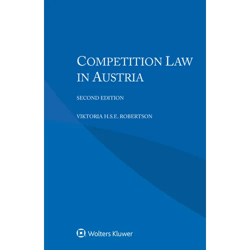 Competition Law in Austria - Paperback
