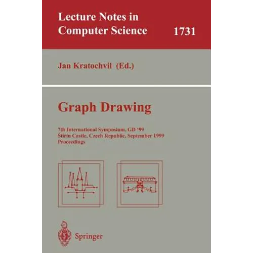 Graph Drawing: 7th International Symposium, Gd'99, Stirin Castle, Czech Republic, September 15-19, 1999 Proceedings - Paperback