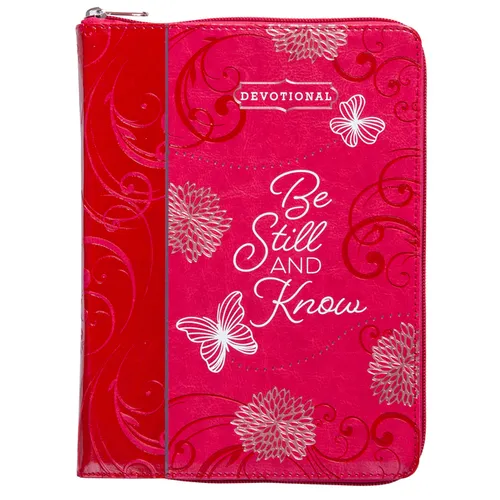 Be Still and Know Ziparound Devotional: 365 Daily Devotions - Imitation Leather