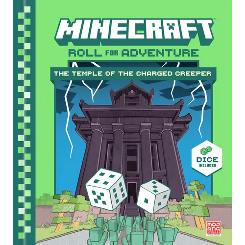 Minecraft: Roll for Adventure: The Temple of the Charged Creeper - Hardcover