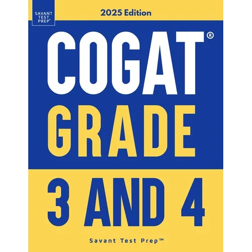 COGAT Grade 3 and 4: Two Practice Tests - Level 9 and 10 - Paperback
