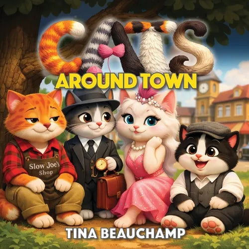 Cats Around Town - Paperback