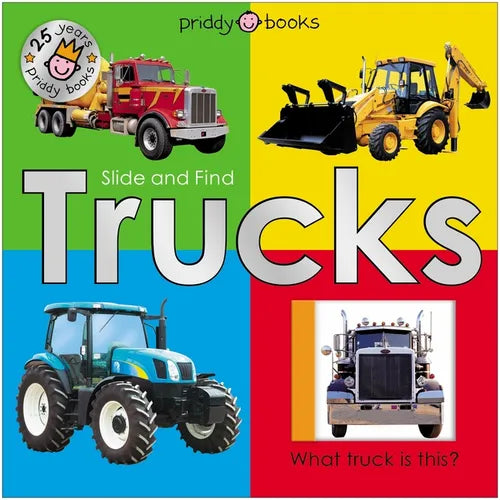 Slide & Find Trucks (25th Anniversary Edition) - Board Book