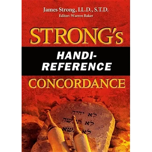 Strong's Handi-Reference Concordance - Paperback