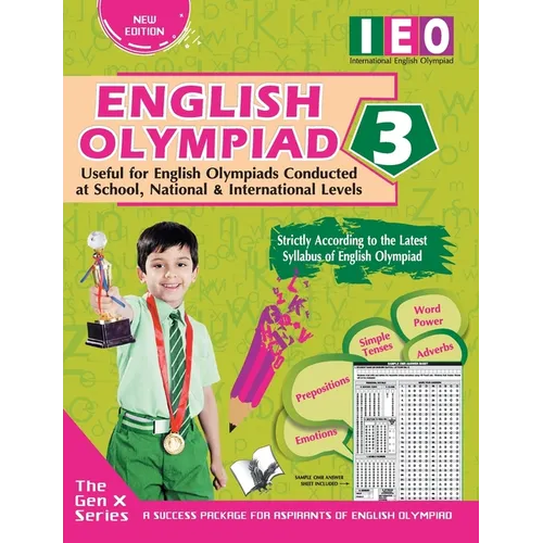 International English Olympiad - Class 3 (With OMR Sheets) - Paperback