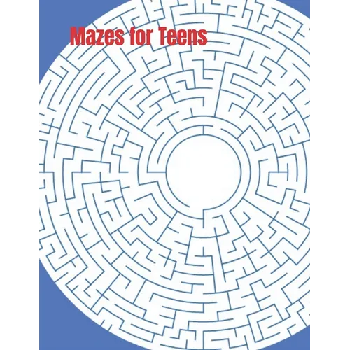 Mazes for Teens - Paperback