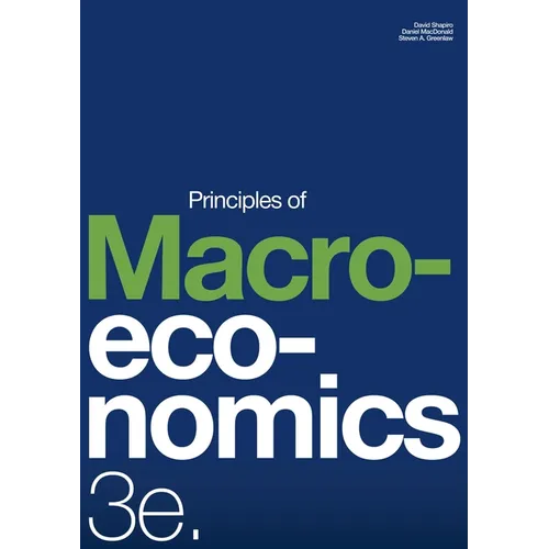 Principles of Macroeconomics 3e - Paperback