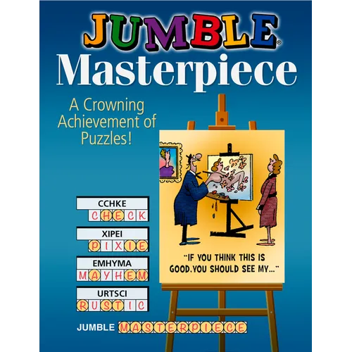 Jumble(r) Masterpiece: A Crowning Achievement of Puzzles! - Paperback