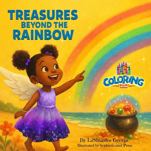 Treasures Beyond The Rainbow Coloring Book - Paperback