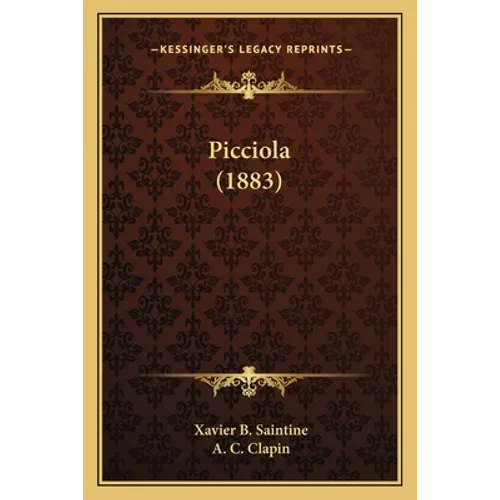 Picciola (1883) - Paperback