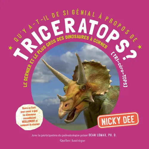 Qu'y A-T-Il de Si Génial À Propos de Triceratops? - Paperback
