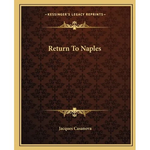 Return To Naples - Paperback