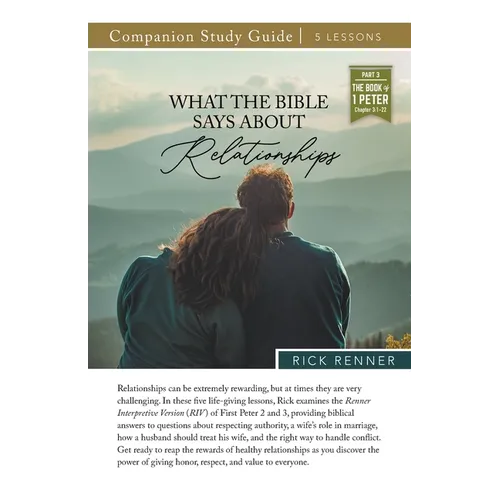 What Does the Bible Say About Relationships Study Guide - Paperback