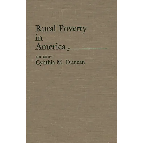 Rural Poverty in America