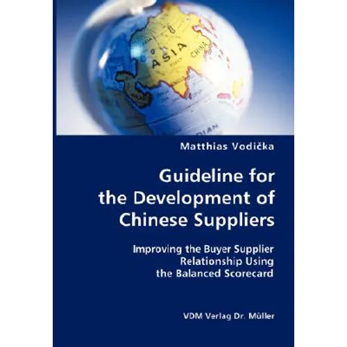 Guideline for the Development of Chinese Suppliers - Paperback