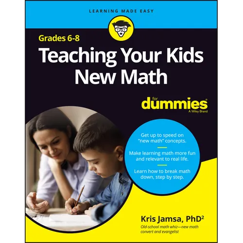 Teaching Your Kids New Math, 6-8 for Dummies - Paperback
