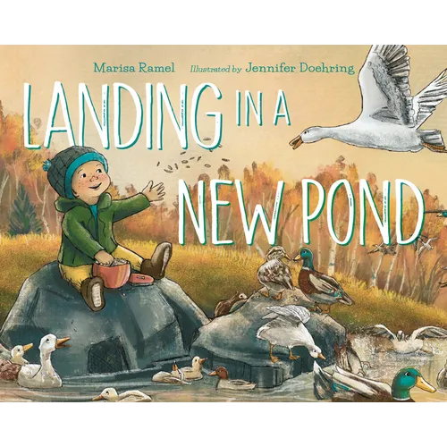 Landing in a New Pond - Hardcover