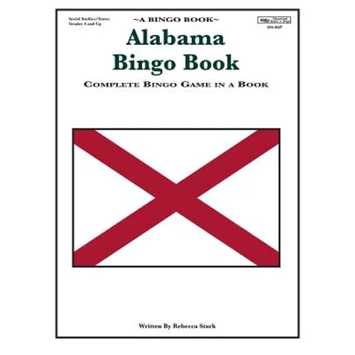 Alabama Bingo Book: Complete Bingo Game In A Book - Paperback
