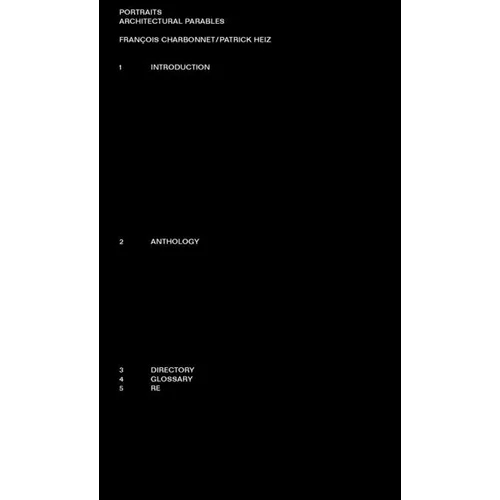 Portraits: Architectural Parables - Hardcover