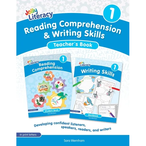 Reading Comprehension & Writing Skills Teacher's Book 1: In Print Letters (American English Edition) - Paperback