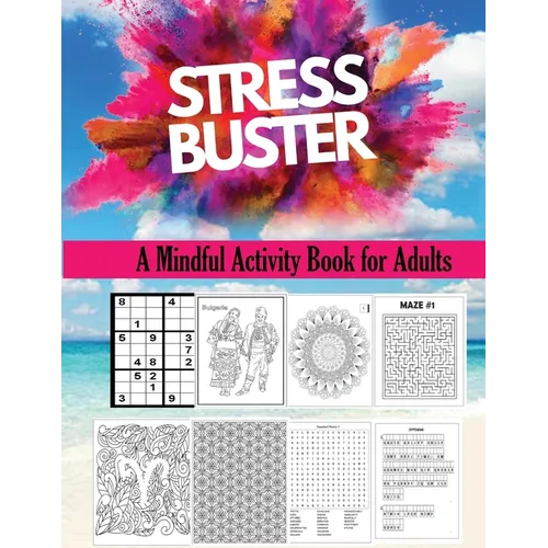 Stress Buster Activity book for adults - Paperback