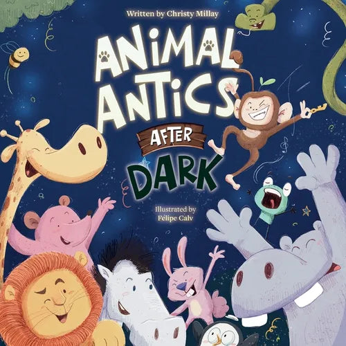 Animal Antics After Dark - Paperback