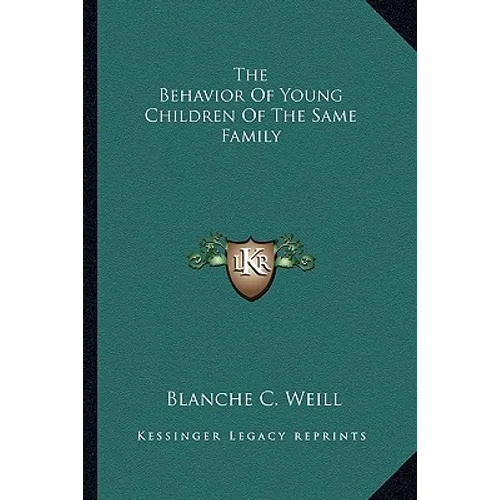 The Behavior Of Young Children Of The Same Family