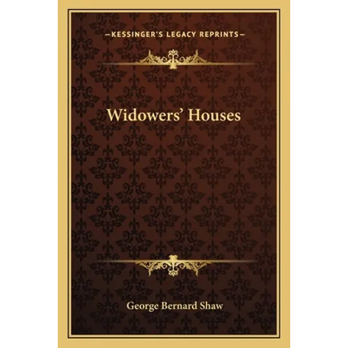 Widowers' Houses - Paperback