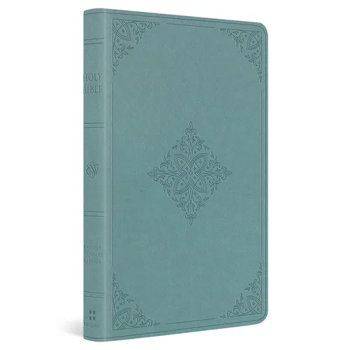 ESV Premium Gift Bible (Trutone, Paris Sky, Fleur-De-Lis Design) - Imitation Leather